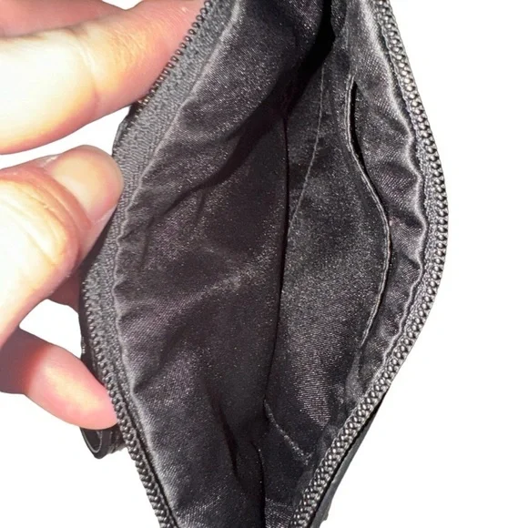 EUC Coach Black And Grey Monogram Wristlet​​​​​​ - Picture 3 of 3